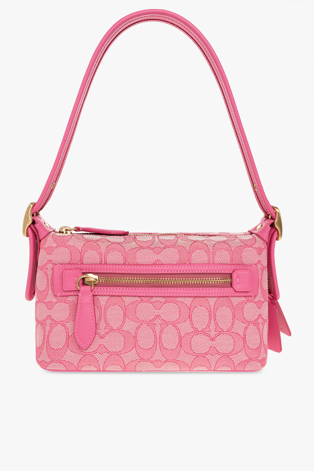 Coach Signature Demi Mini Shoulder Bag Vtg Hot Pink 6094 Barbiecore