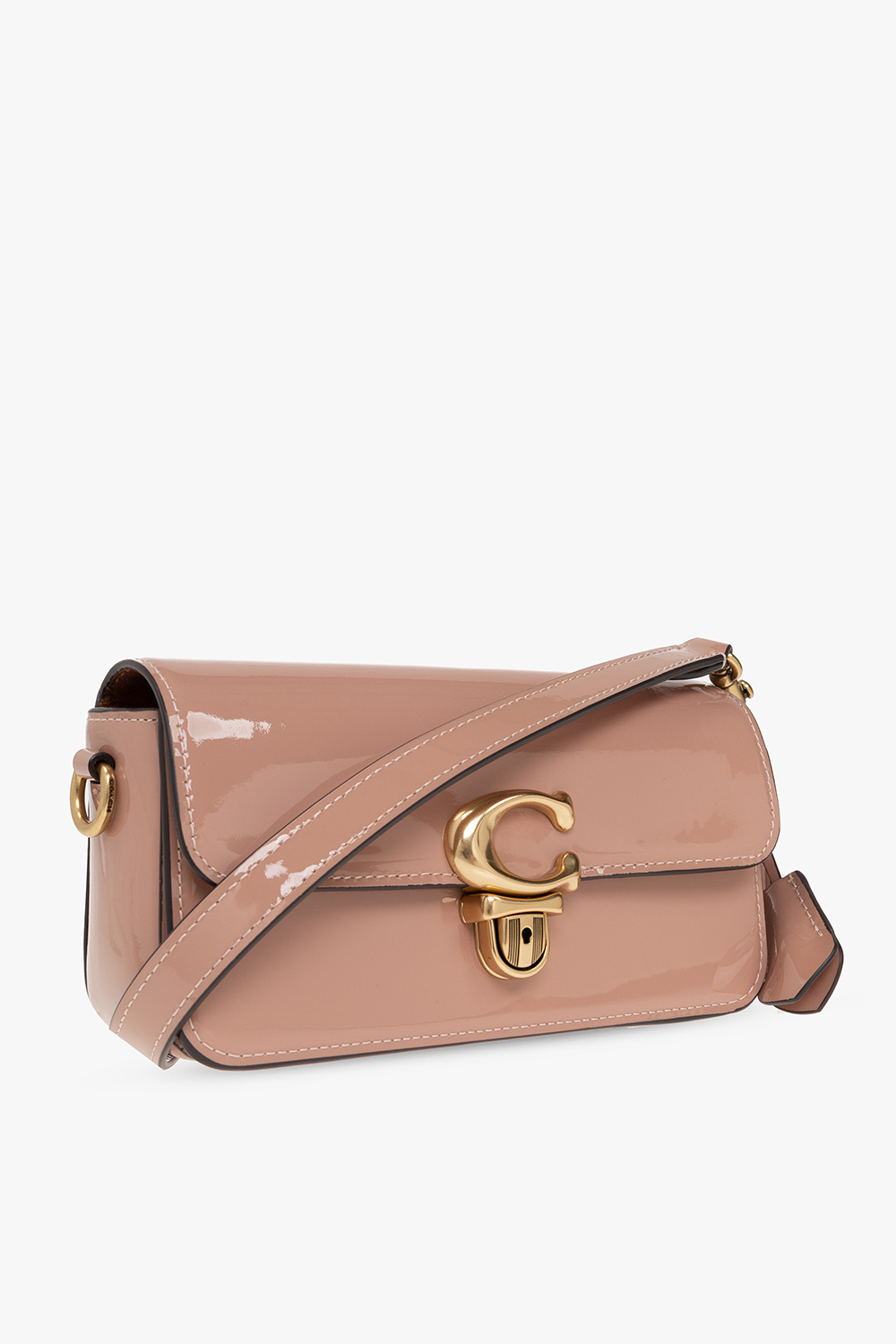 coach accessories ‘Studio Baguette’ bag in patent leather