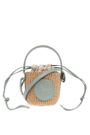 'Horse Medal Mini' shoulder bag, bucket type