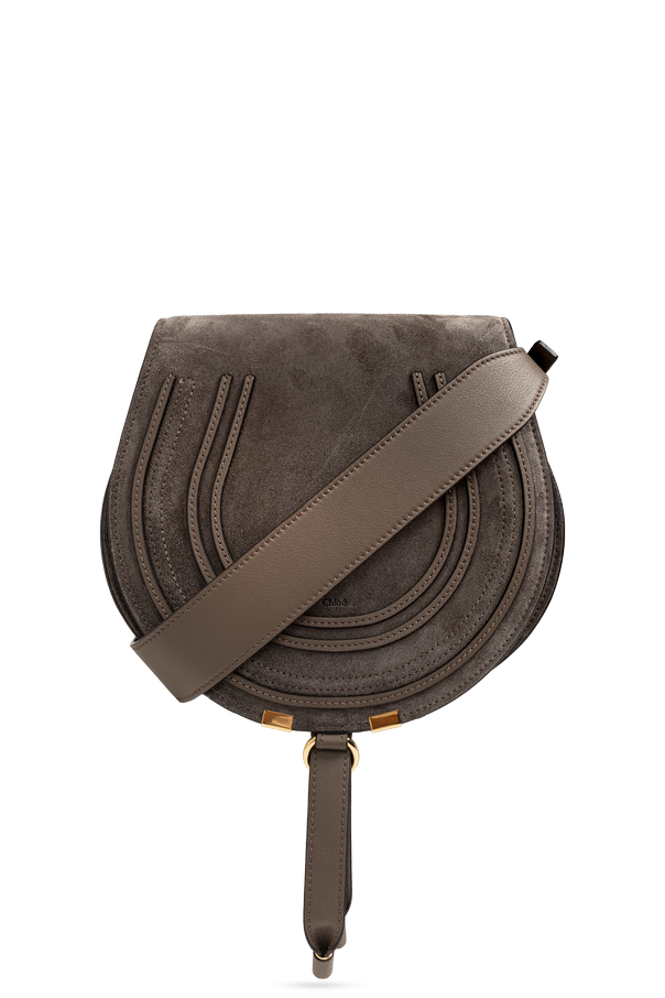 Suede bag ‘Marcie’ od Chloé