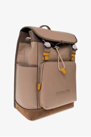 Coach Pllw ‘League’ leather backpack