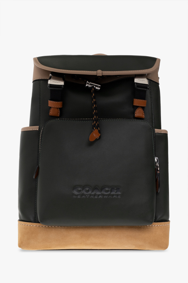 Coach Wllw ‘League’ leather backpack