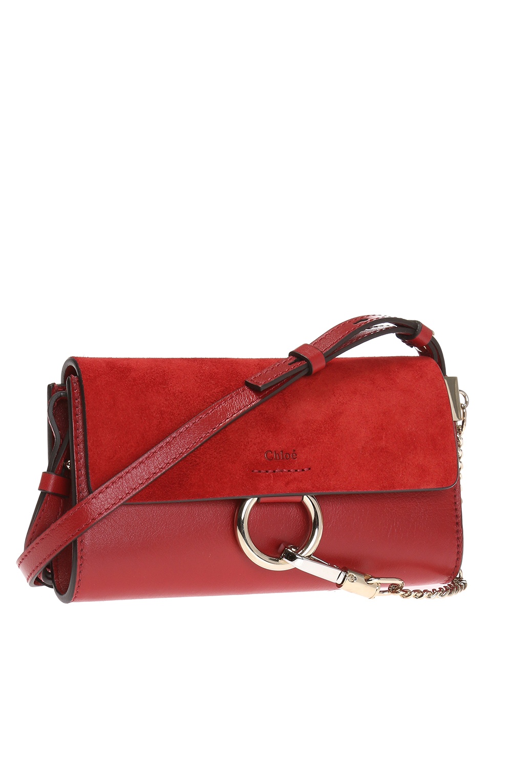 Chloe, Bags, Chloe Faye Bracelet Bag In Red