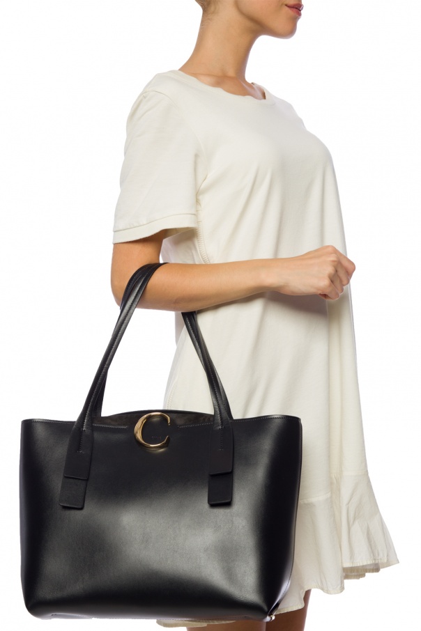 chloe c tote bag