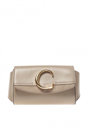 chloé c belt bag with logo od chloe