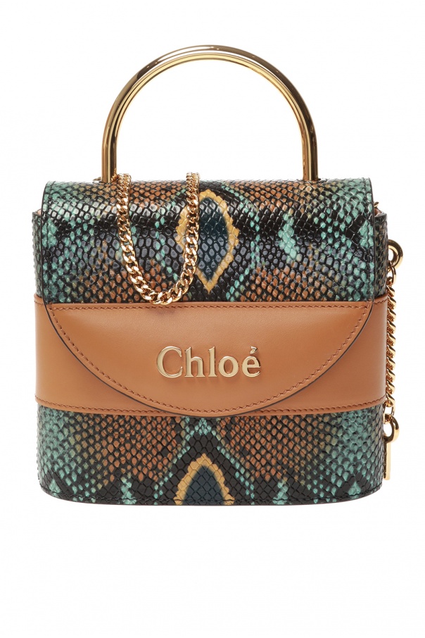 chloe snakeskin bag