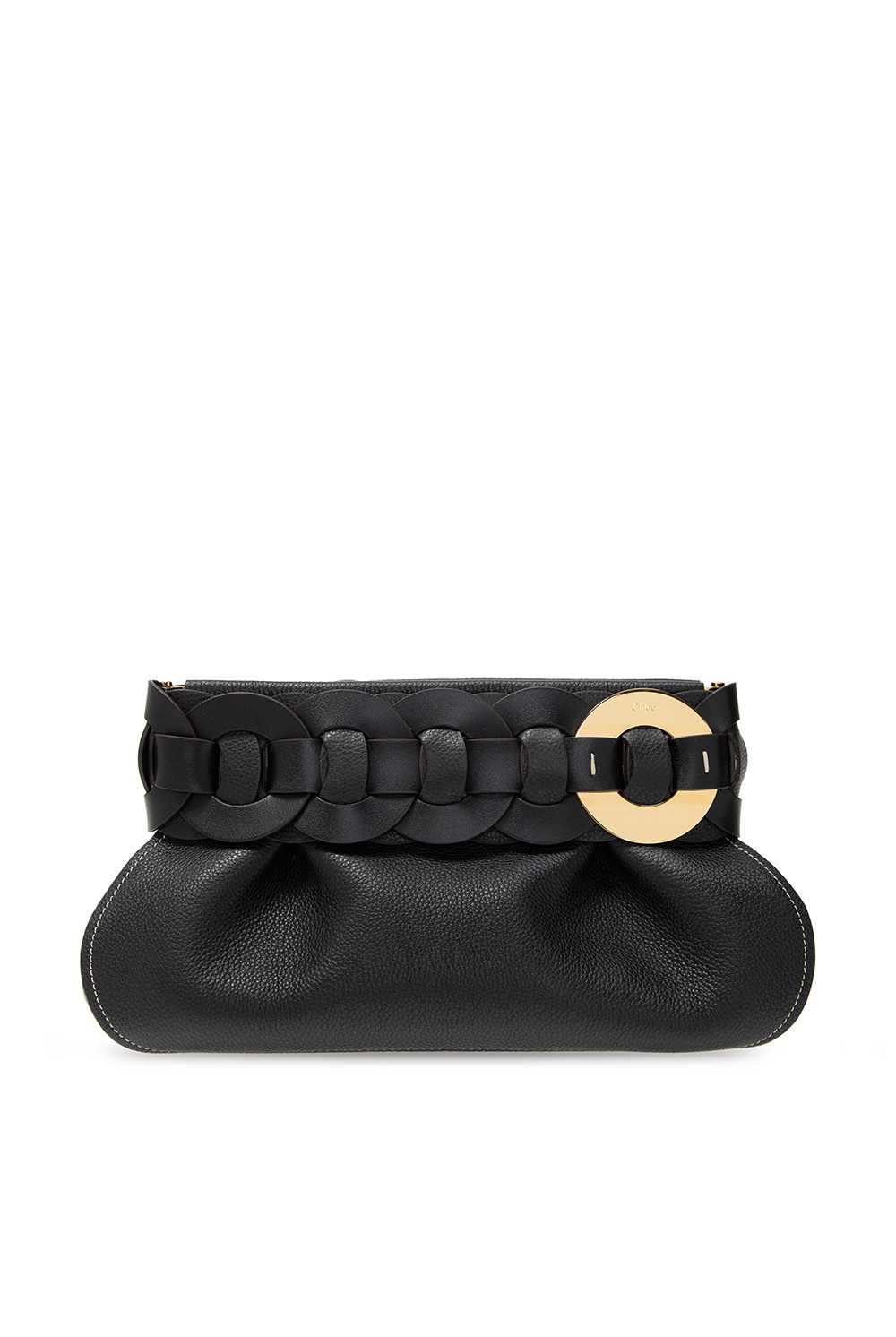 Chloé ‘Darryl’ clutch with logo