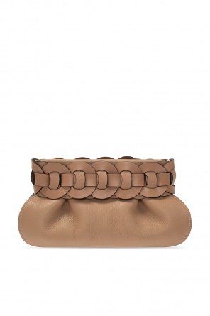 Chloé ‘Darryl’ clutch with logo