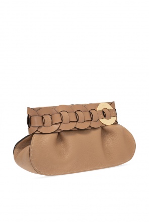 Chloé ‘Darryl’ clutch with logo