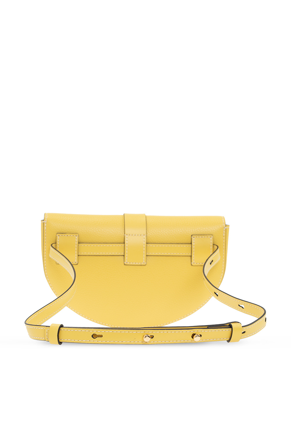 Used zadig & voltaire YELLOW PAINT LARGE COW LEATHER TOTE HANDBAGS HANDBAGS  / X-LARGE - LEATHER