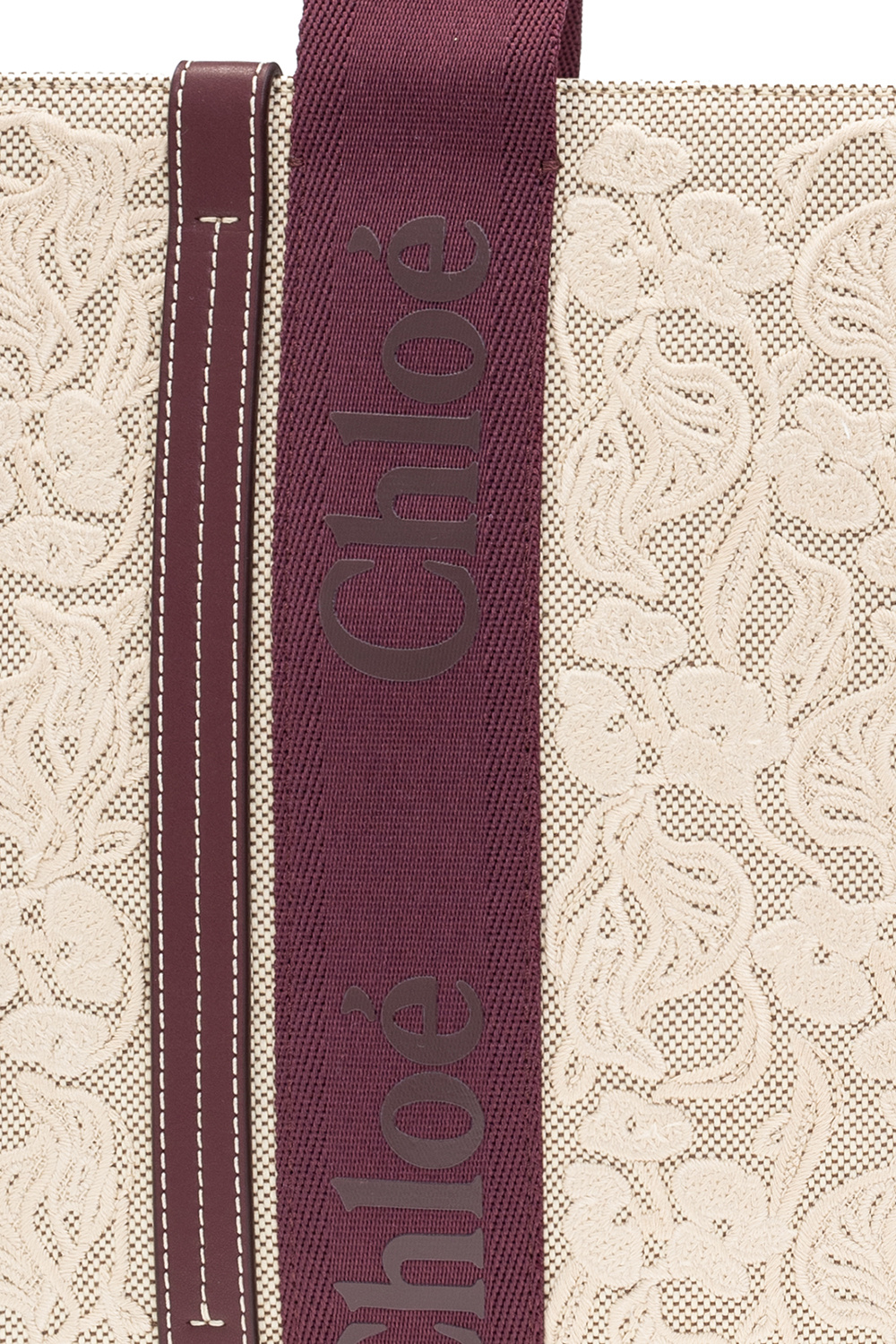 Chloé ‘Woody’ shopper bag