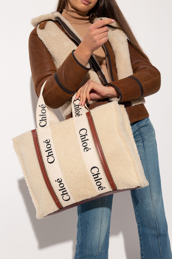 Chloé ‘Woody Large’ shopper bag