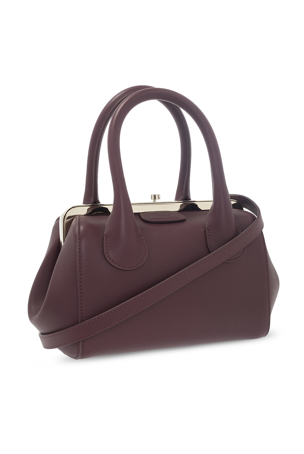 Chloé ‘Marcie Small’ Shoulder Bag Women's Burgundy | Vitkac