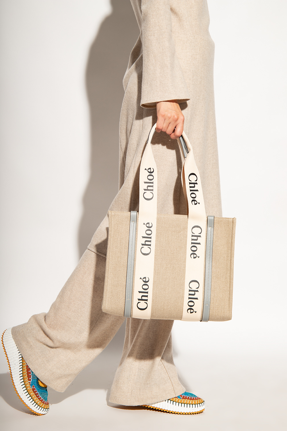 Chloé ‘Woody Large’ shopper bag