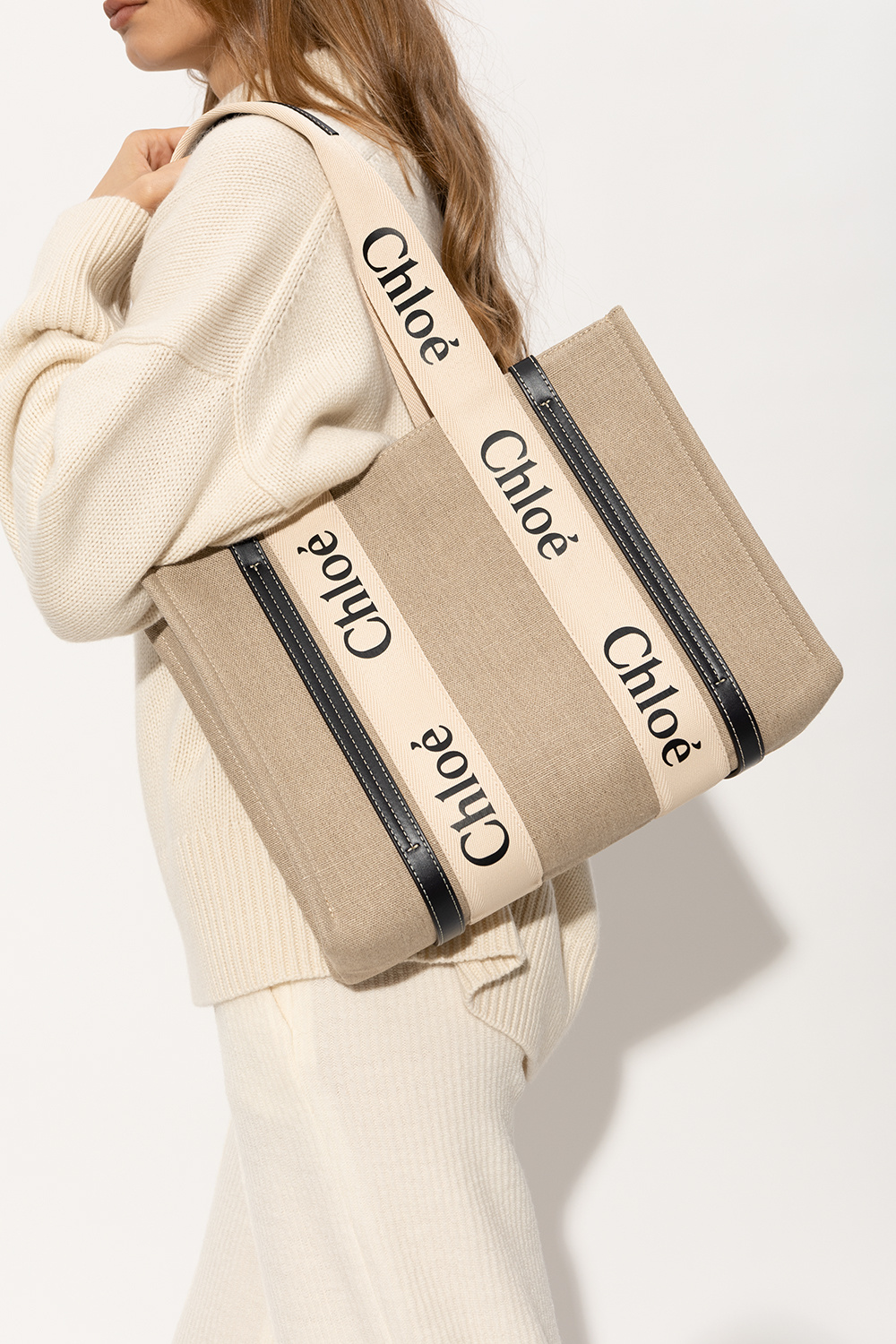 Chloé ‘Woody Medium’ shopper bag