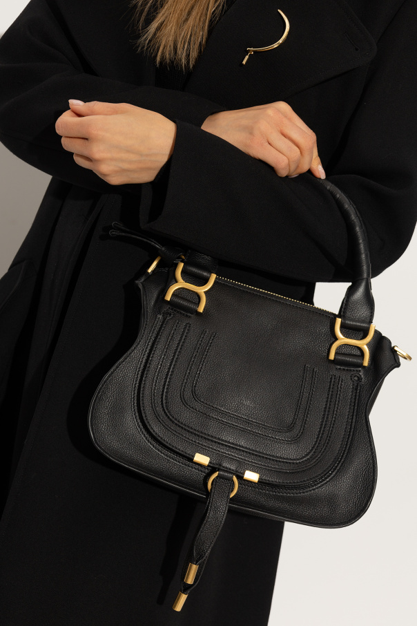 GenesinlifeShops Japan - Black 'Marcie Small' shoulder bag Chloé - double  breasted coat see by chloe coat