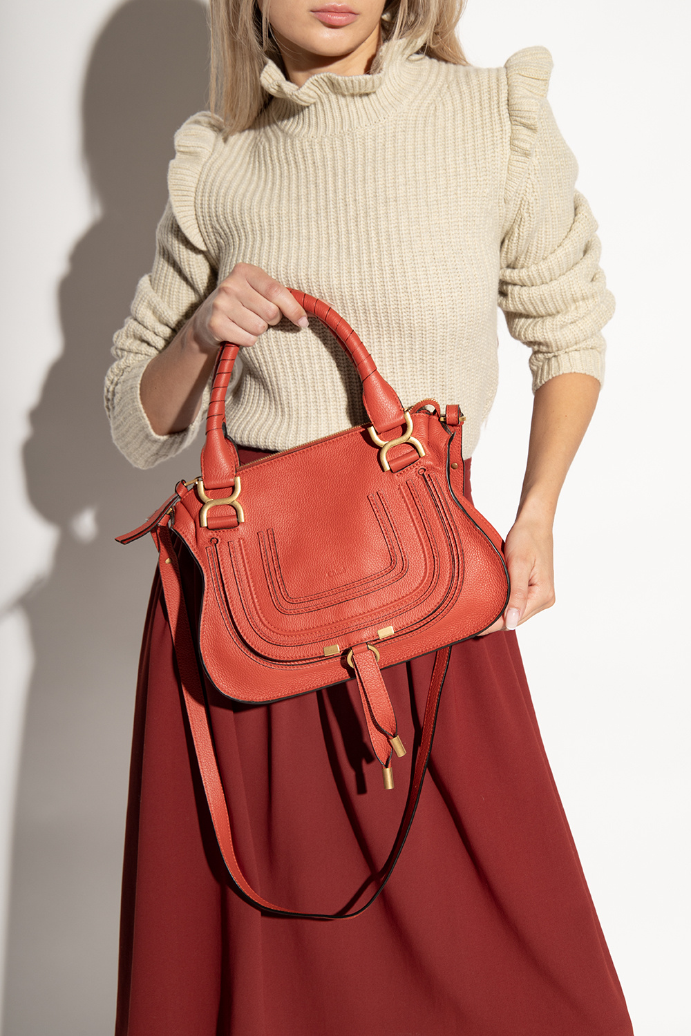 Chloé ‘Marcie Small Double’ shoulder bag