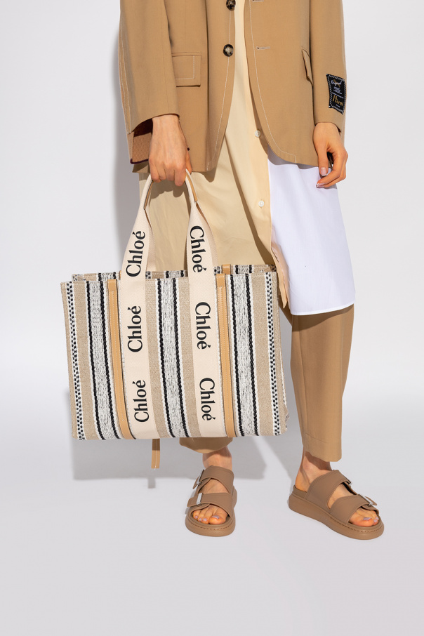 Chloé ‘Woody Large’ shopper bag