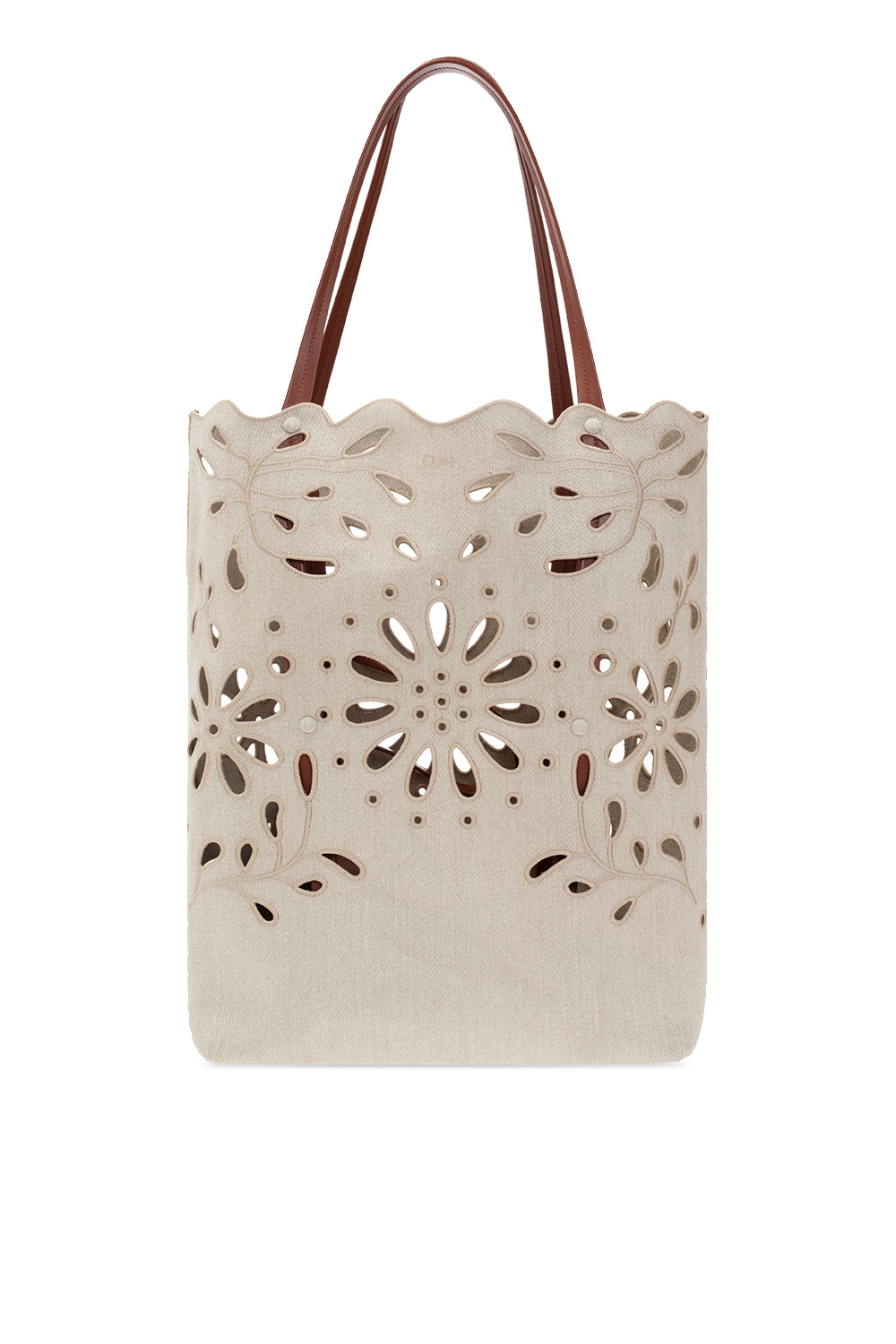 Chloé ‘Kamilla’ openwork shopper bag