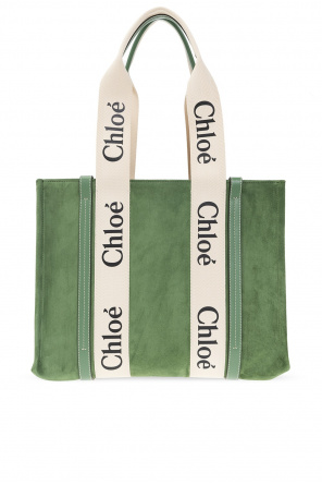 see by Rose-Printed chloe joan mini suede shoulder bag