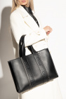 Chloé BLACK ‘Woody Large’ shopper bag