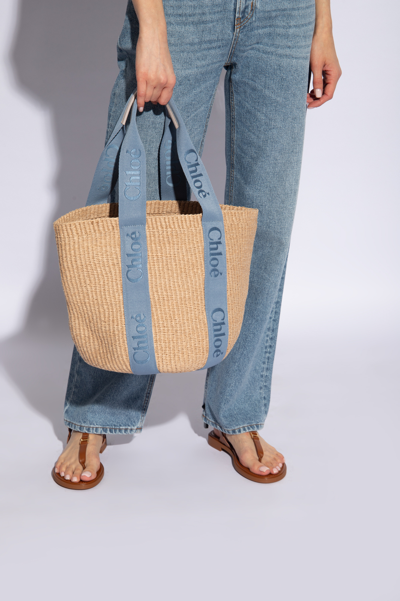 Chloé ‘Woody Large’ Shopper Bag