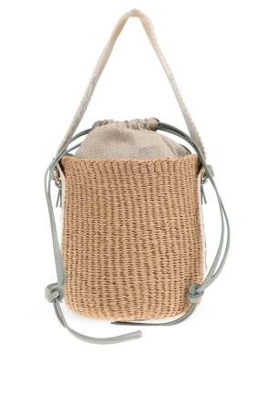 Chloé "Woody Small" bucket shoulder bag