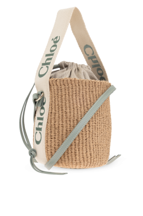 Chloé "Woody Small" bucket shoulder bag