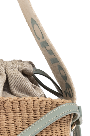 Chloé "Woody Small" bucket shoulder bag
