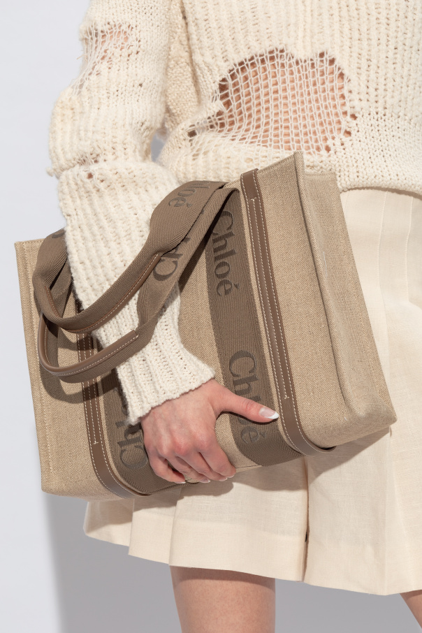Chloé ‘Woody Medium’ Shopper Bag