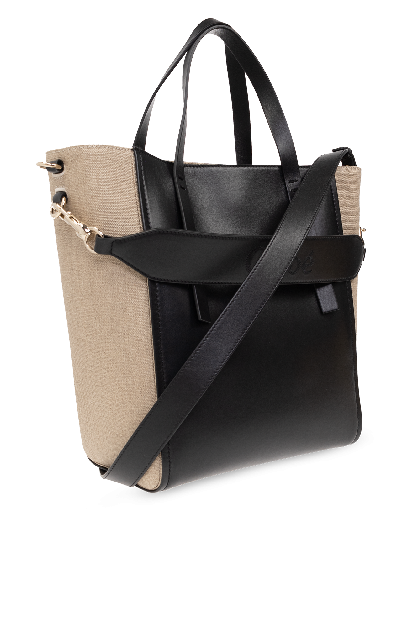 Black 'Baby Cabas' shoulder bag Saint Laurent - Vitkac HK