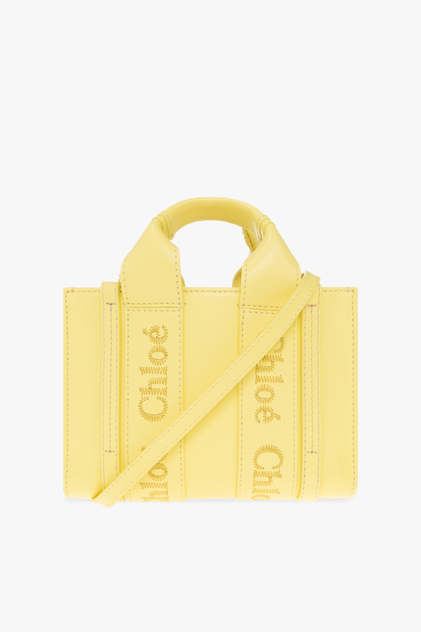 Chloé ‘Woody Mini’ Cotoneper bag