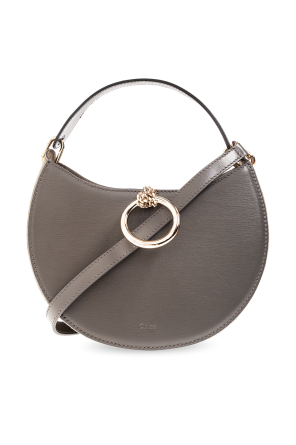 black chloe paddington leather handbag bag