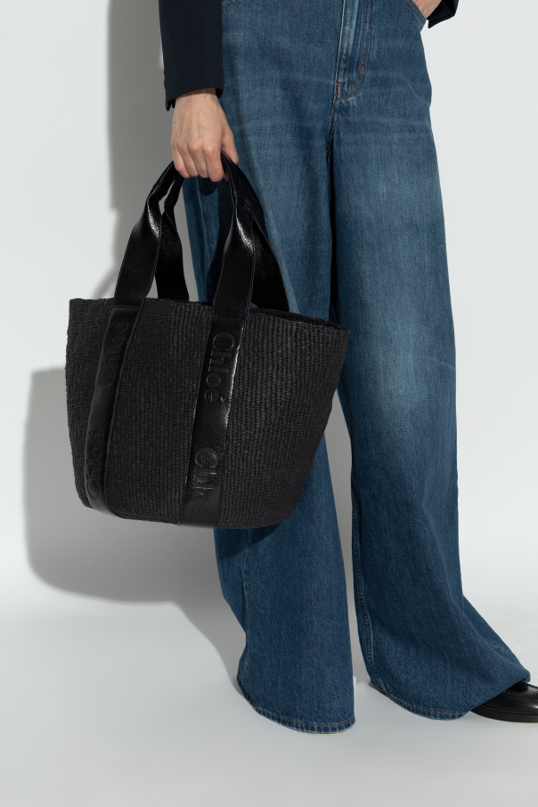 Chloé Chloé 'Woody Large' shopper bag
