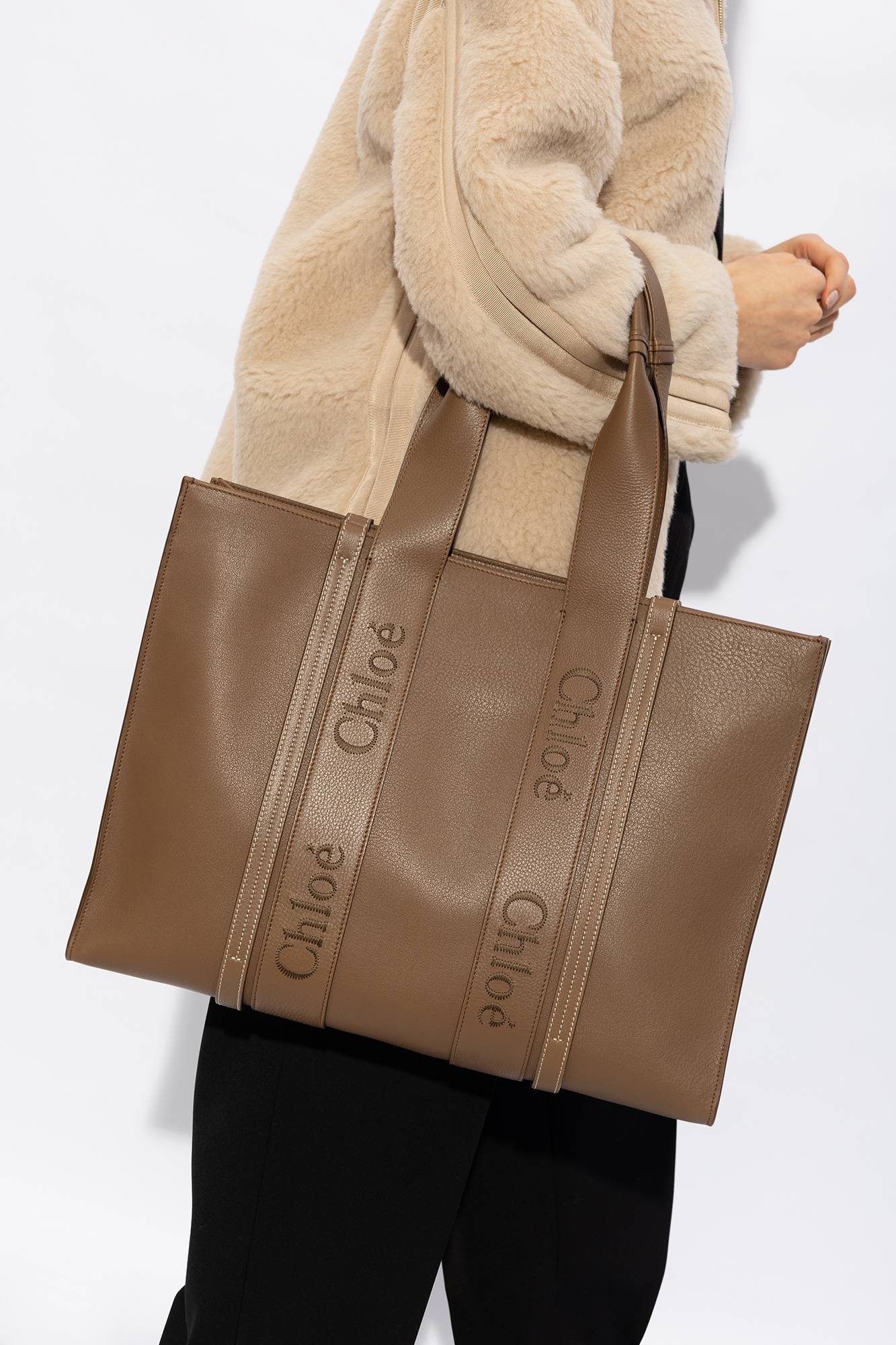 Chloé ‘Woody Large’ shopper bag