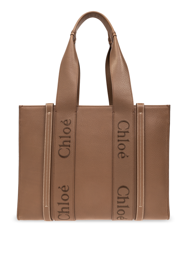 ‘Woody Medium’ shopper bag od Chloé