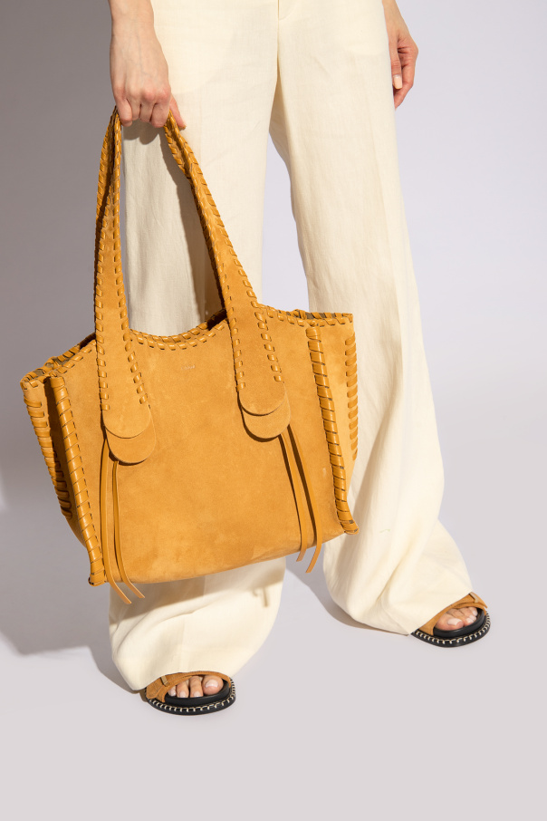 Chloé ‘Mony Medium’ suede shopper bag