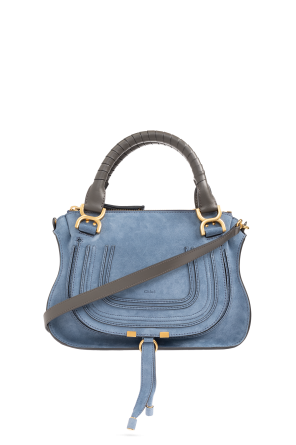 ‘Marcie Medium’ suede shoulder bag