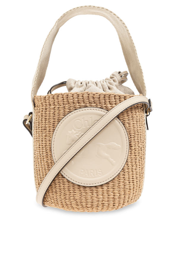 Chloé Shoulder bag Horse Medal Small in bucket style