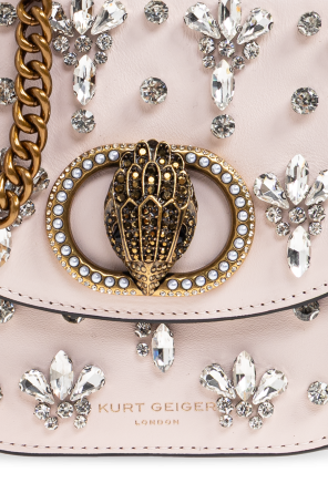 Kurt Geiger Shoulder bag "Chelsea Saddle Crystals"