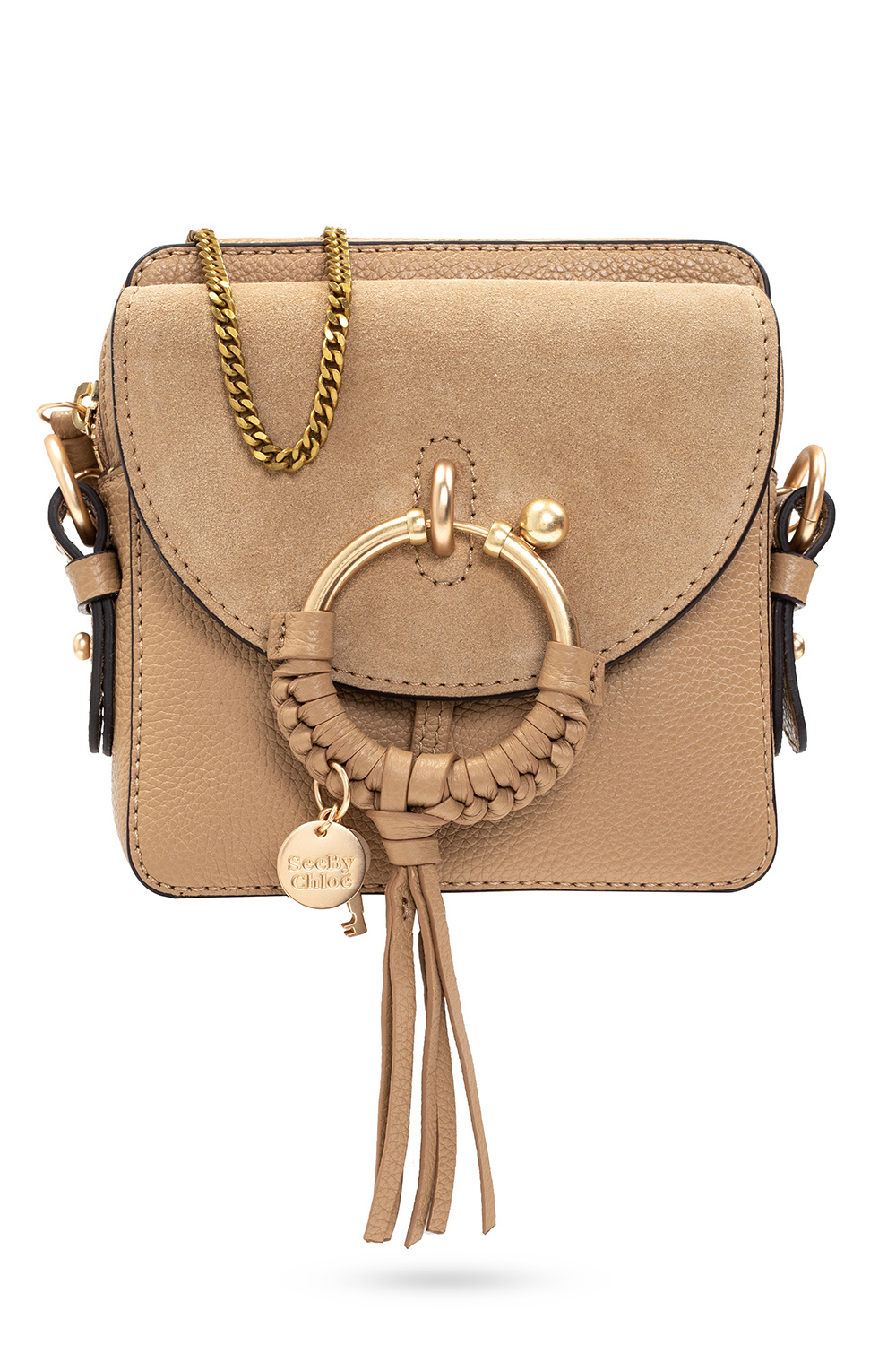 see by chloe joris ipad case clutch bag pouch pink beige - Beige 
