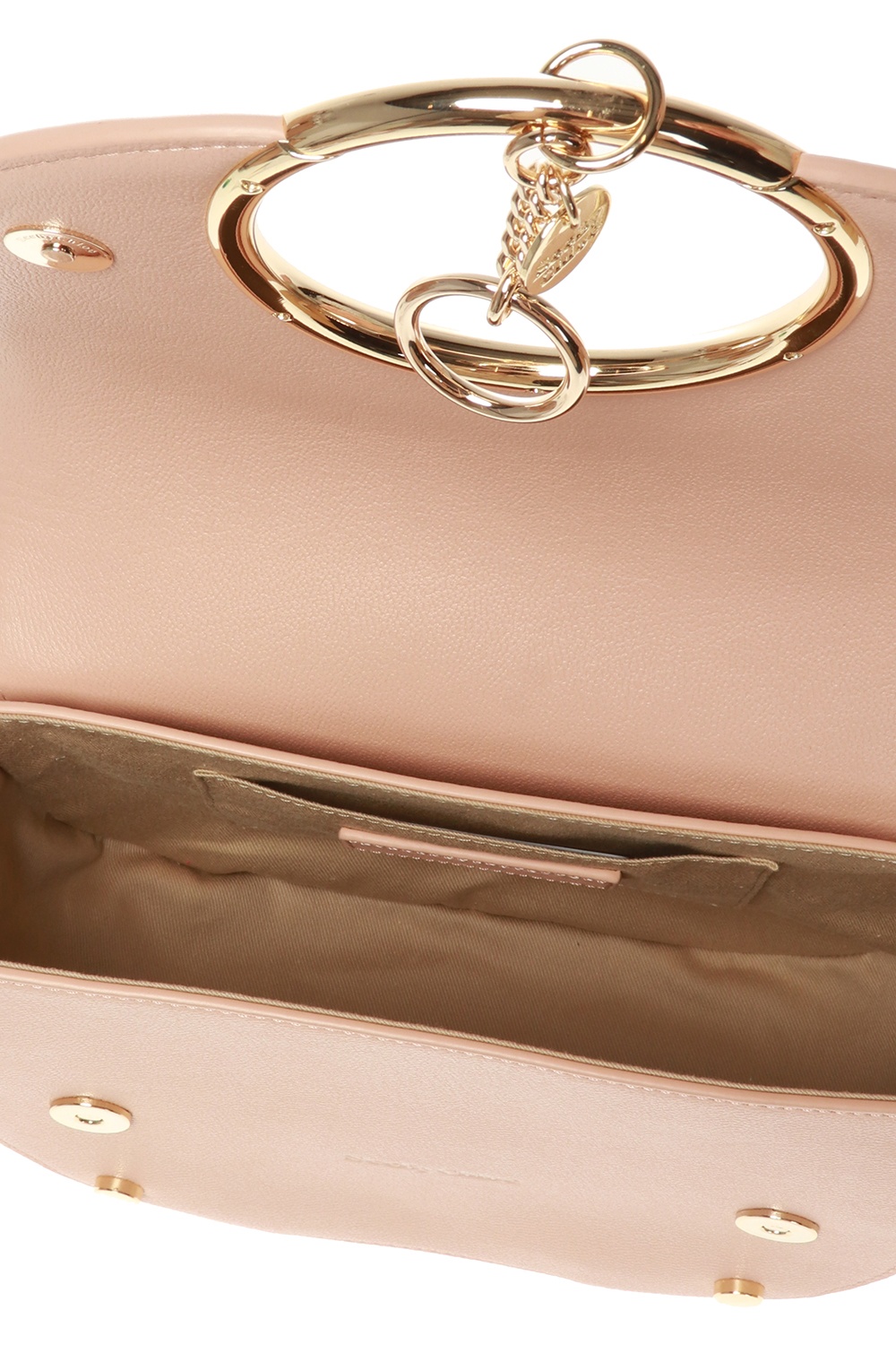 See by Chloé mini Mara leather shoulder bag - Pink