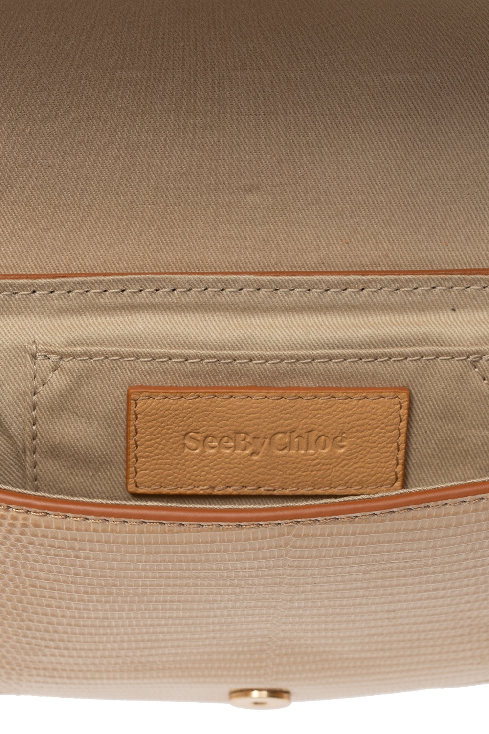 Beige 'Hana Clutch' handbag See By Chloé - Vitkac GB