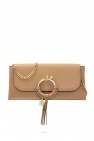 borsa chloe elsie in pelle beige