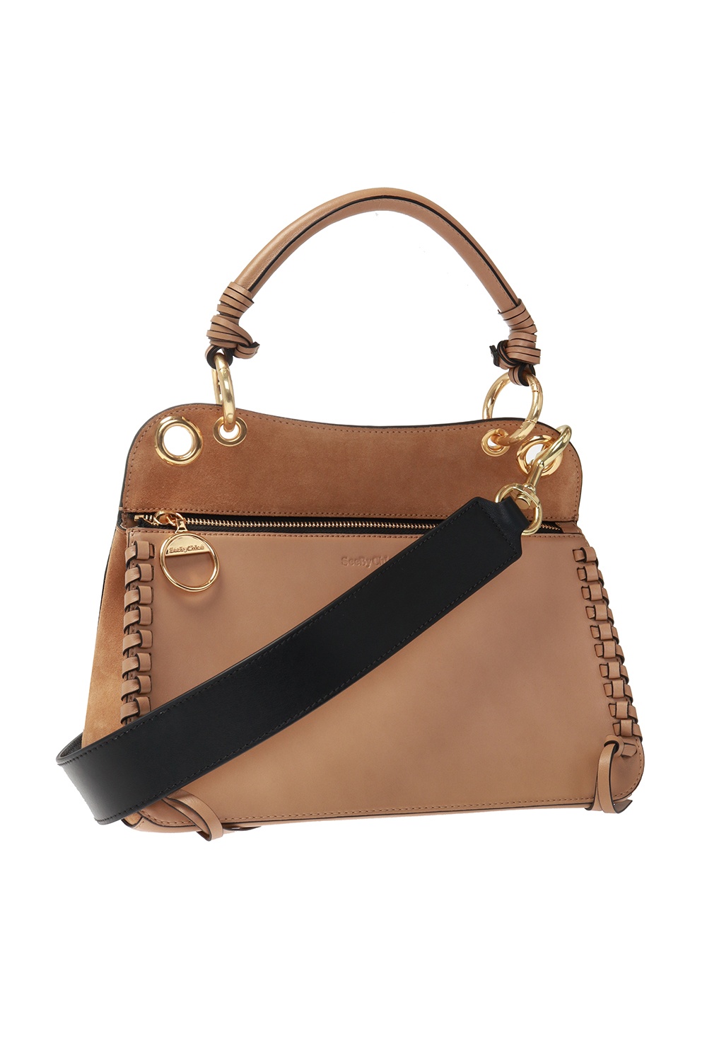 tilda leather shoulder bag