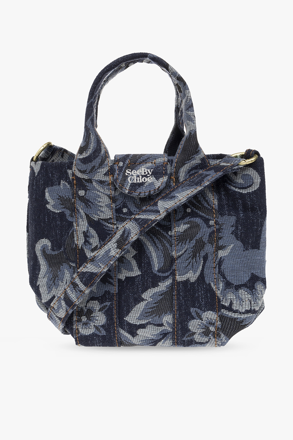 See By Chloé ‘Laetizia’ denim shoulder bag