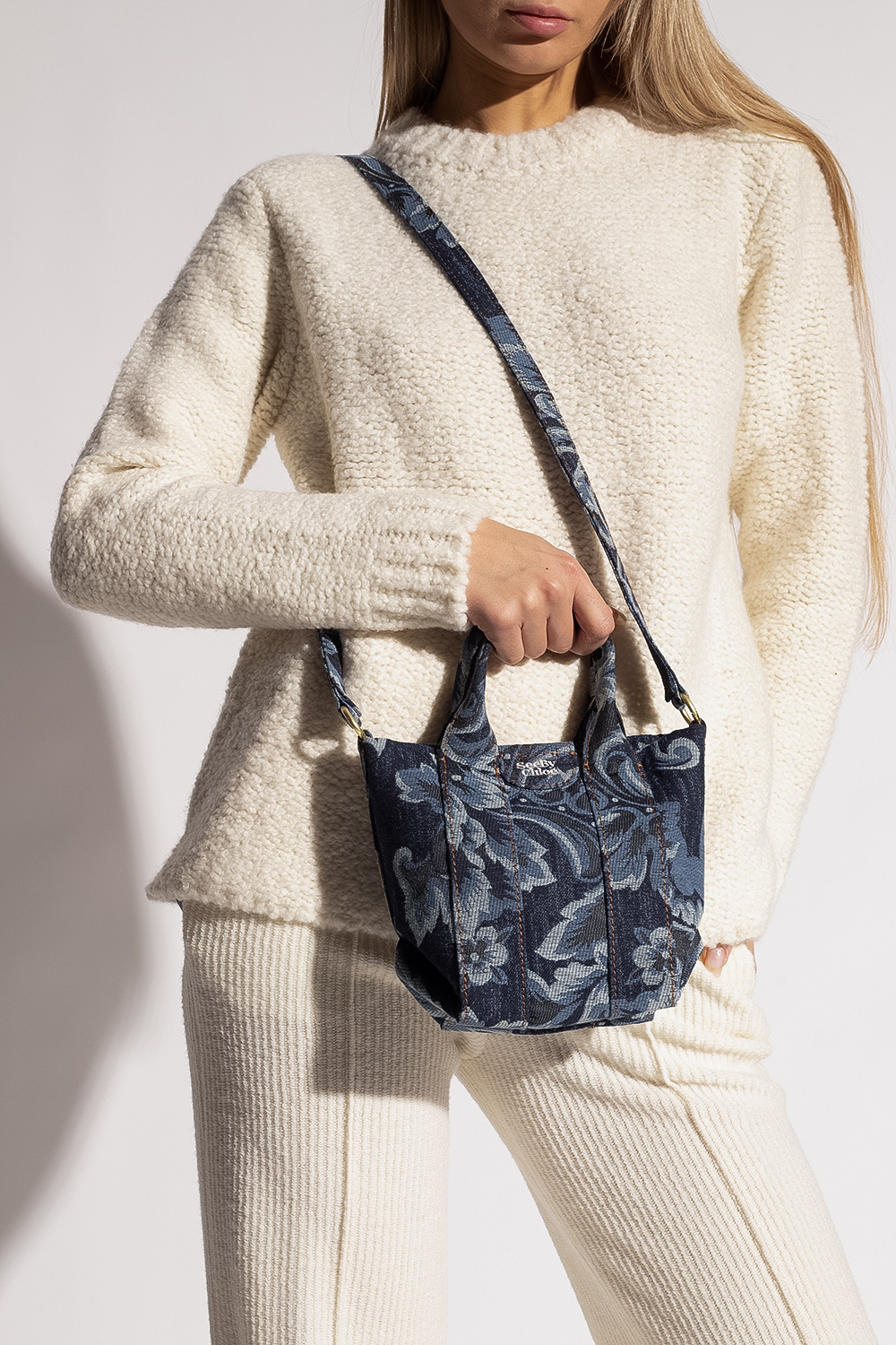 See By Chloé ‘Laetizia’ denim shoulder bag