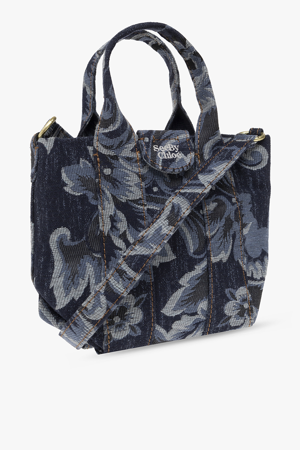 See By Chloé ‘Laetizia’ denim shoulder bag