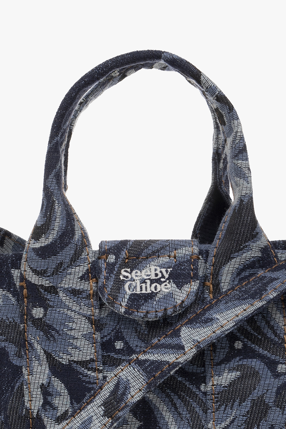 See By Chloé ‘Laetizia’ denim shoulder bag