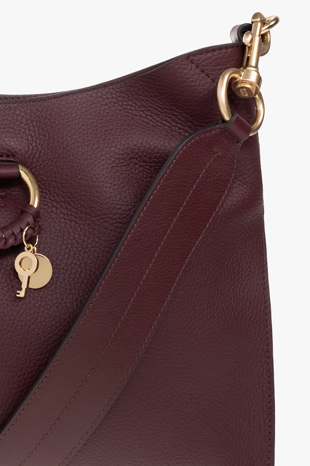 Chloé ‘Marcie Small’ Shoulder Bag Women's Burgundy | Vitkac